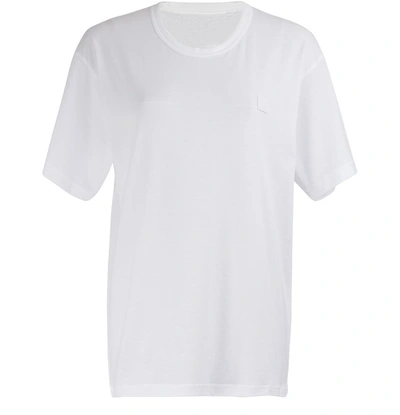 Shop Acne Studios Cotton Nash Face Shirt In Optic White