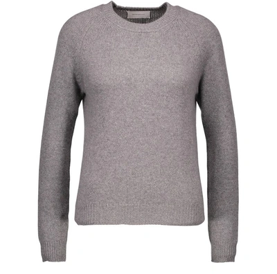 Shop Alexandra Golovanoff Mila 6 Thread Sweatshirt In Grey