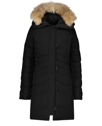 Shop Canada Goose Lorette Parka In Black