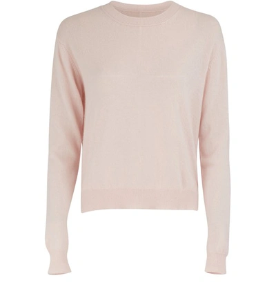 Shop Alexandra Golovanoff Françoise Long Sleeved Pullover In Light Pink