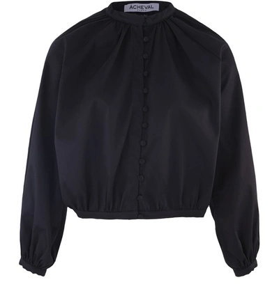 Shop A Cheval Pampa Gloria Shirt In Black