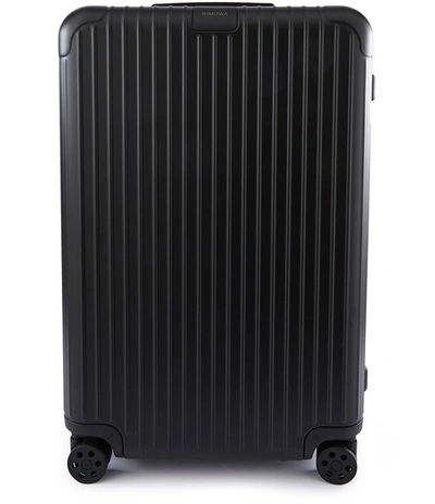 Shop Rimowa Essential Check-in L Suitcase In Matte Black