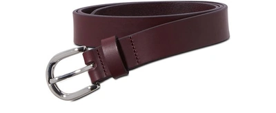 Shop Isabel Marant Zap Belt In Burgundy