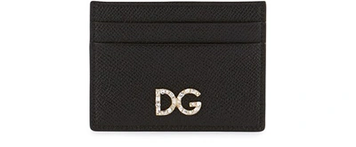 Shop Dolce & Gabbana Card Holder In Nero