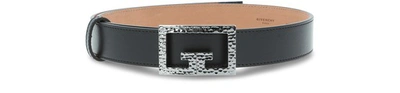 Shop Givenchy Belt 3cm In Noir