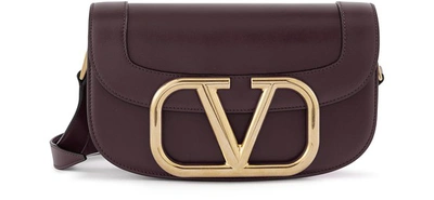 Shop Valentino Garavani - Super V Bag In Rubin