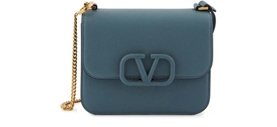 Shop Valentino Garavani Small V Sling Bag In Amadeus