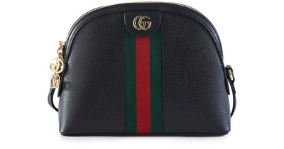 Shop Gucci Ophidia Cross Body Bag In Black