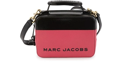 Shop Marc Jacobs The Box 20" Crossbody Bag In Fuchsia Multi