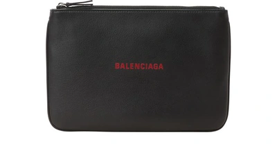 Shop Balenciaga M "everyday" Pouch In 1075