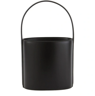 Shop Staud Bisset Bucket Bag In Black