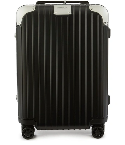 Shop Rimowa Hybrid Cabin S Luggage In Matte Black