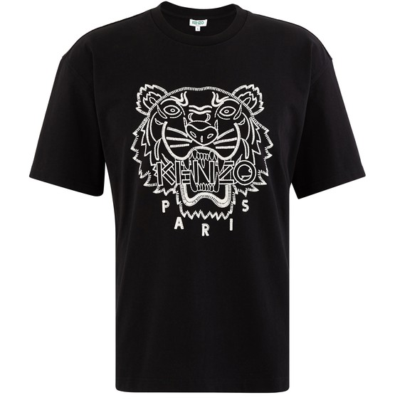 black and white kenzo shirt