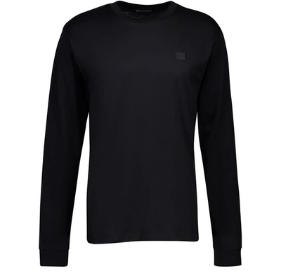Shop Acne Studios Long-sleeved T-shirt In Black