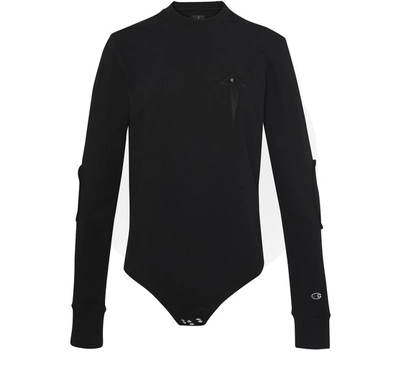 Shop Rick Owens Body Sweatshirt In Black