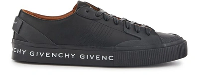 Shop Givenchy Tennis Light Low Top Trainers In Black