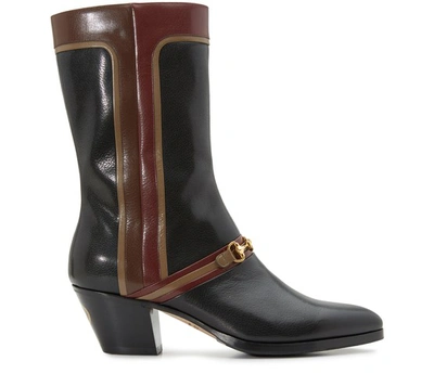 Shop Gucci Quentin Boots In Nero