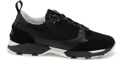 Shop National Standard Edition 7 Trainers In Black Mesh