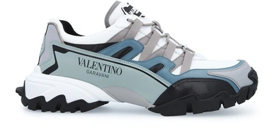 Shop Valentino Garavani Climbers Trainers In Grey