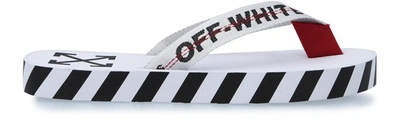 Shop Off-white Flip Flops In White No Color