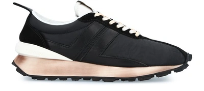 Shop Lanvin Bumpr Sneakers In Noir