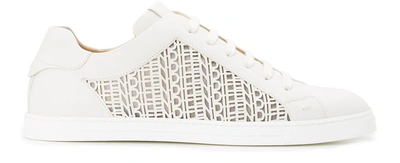 Shop Fendi Sneakers In White