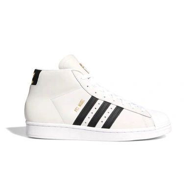 Shop Adidas Originals By 424 Pro Model Trainers In Owhite/blkwhi/owhite