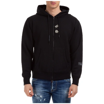 Shop Moncler Genius Men's Sweatshirt With Zip Sweat In Black