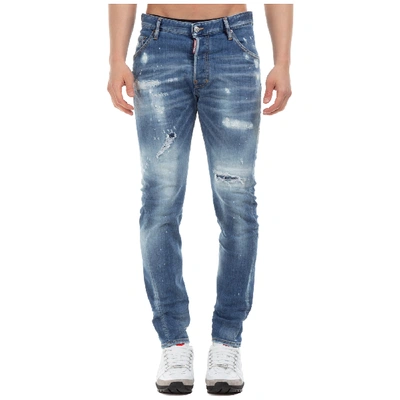 Shop Dsquared2 Men's Jeans Denim Classic Kenny In Blue