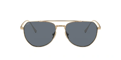 Shop Persol Unisex Sunglasses Po5003st In Light Blue