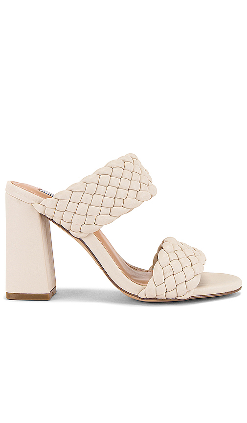 white steve madden mules