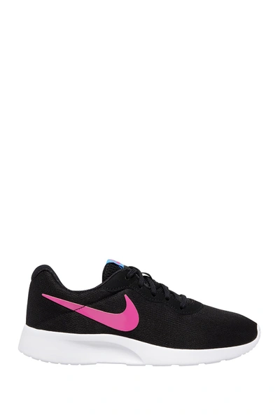 Shop Nike Tanjun Sneaker In 016 Black/firepk