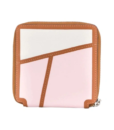 Shop Loewe Multicolored Puzzle Square Wallet