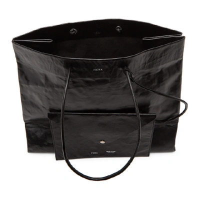 Shop Medea Black Venti Busted Tote