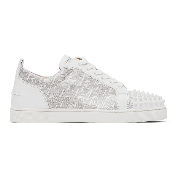 christian louboutin white sneakers