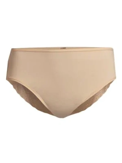 Shop Natori Bliss Perfection French Cut Panty In Cafe