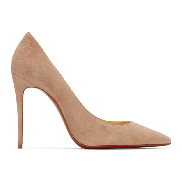 louboutin suede heels