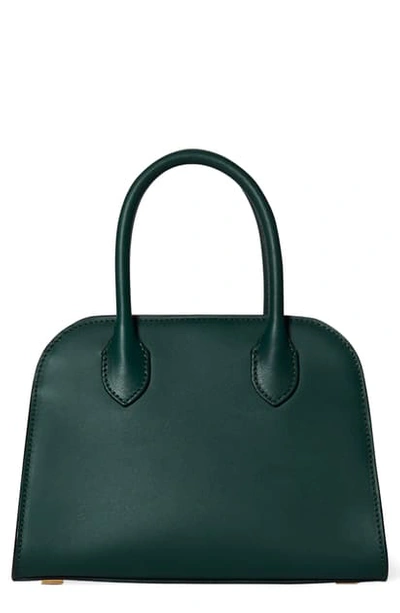 Shop The Row Margaux 7.5 Leather Bag In Deep Jungle