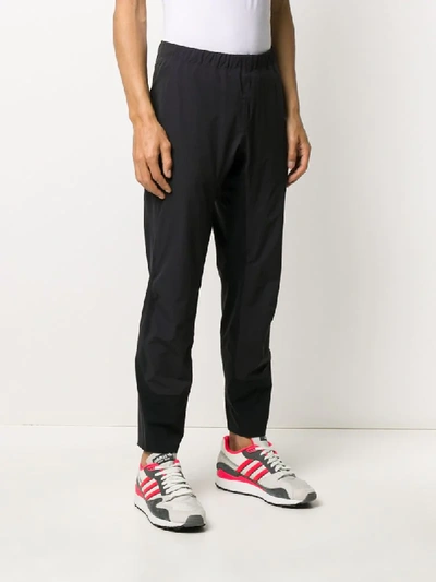 Shop Arc'teryx Straight Leg Trousers In Black