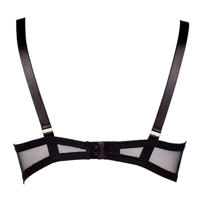 Something Wicked Montana Leather Soft Cup Triangle Bra In Triangle