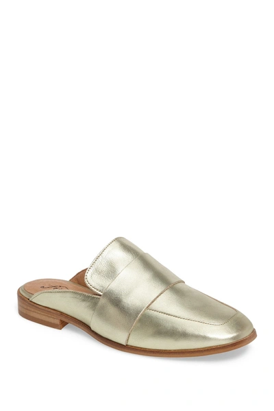 Shop Free People At Ease Loafer Mule In Gold