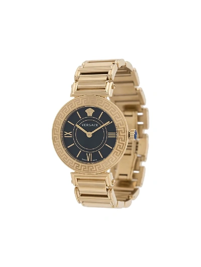 Shop Versace Tribute 35mm In Gold