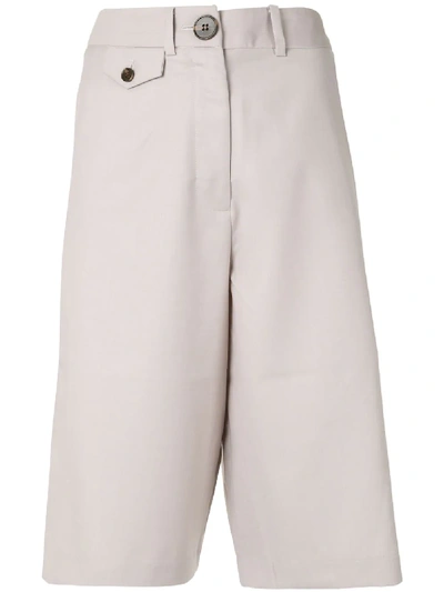 Shop Anna Quan Rae Knee-length Shorts In Grey