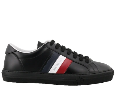 Shop Moncler New Monaco Sneakers In Black