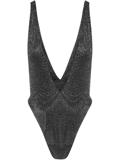 Shop Suahru Suharu Khalize Swimsuit In Black