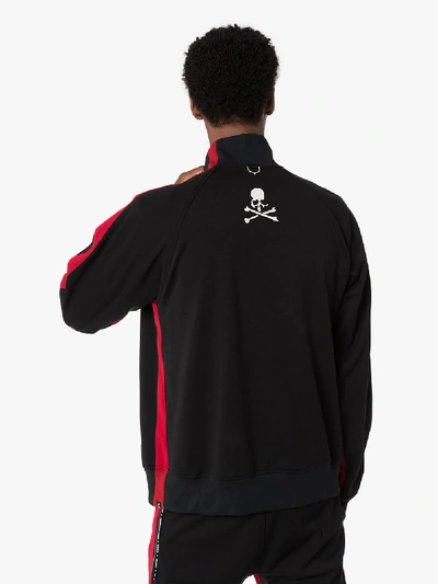 Shop Mastermind Japan Logo Track Jacket In Black