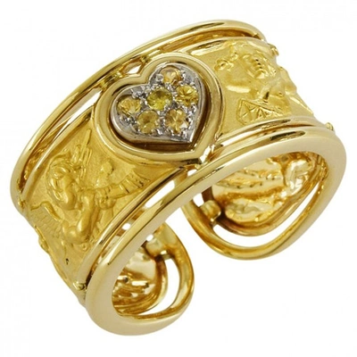 Pre-owned Carrera Y Carrera Yellow Gold Ring