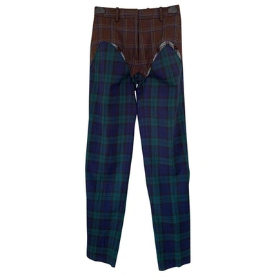Pre-owned Y/project Multicolour Wool Trousers