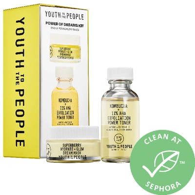 Shop Youth To The People Power Of Dreams Kit With Aha + Vitamin C