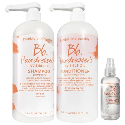 Bumble And Bumble Hairdresser's Invisible Oil Shampoo And Conditioner Liter Duo